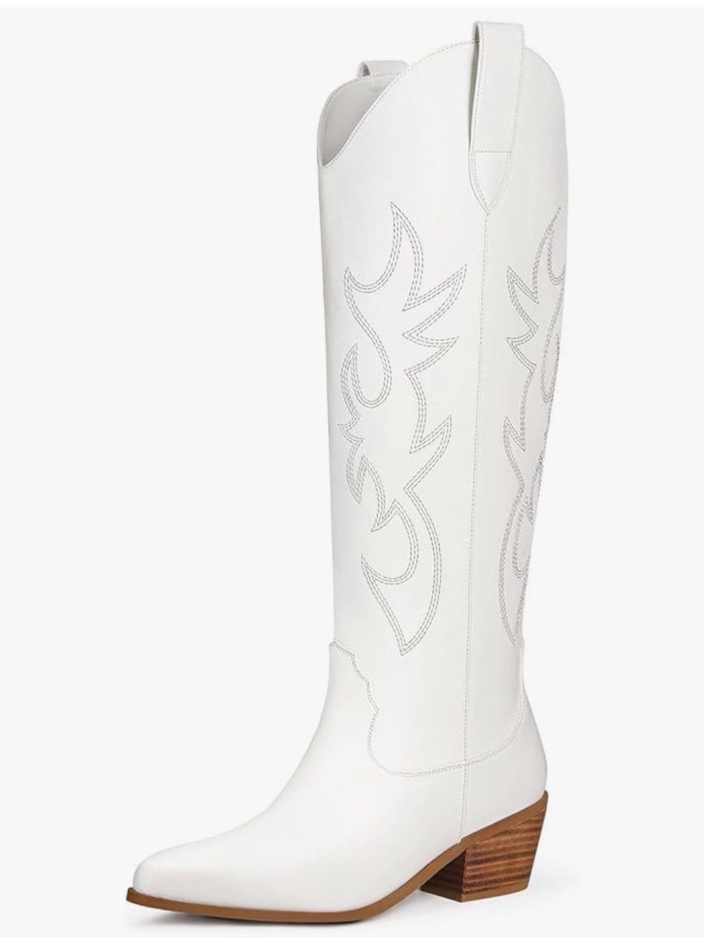 White cowboy boots